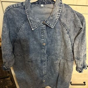 New jean dress